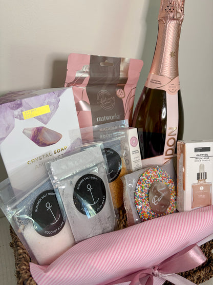 Blush Serenity Rosé Spa Hamper