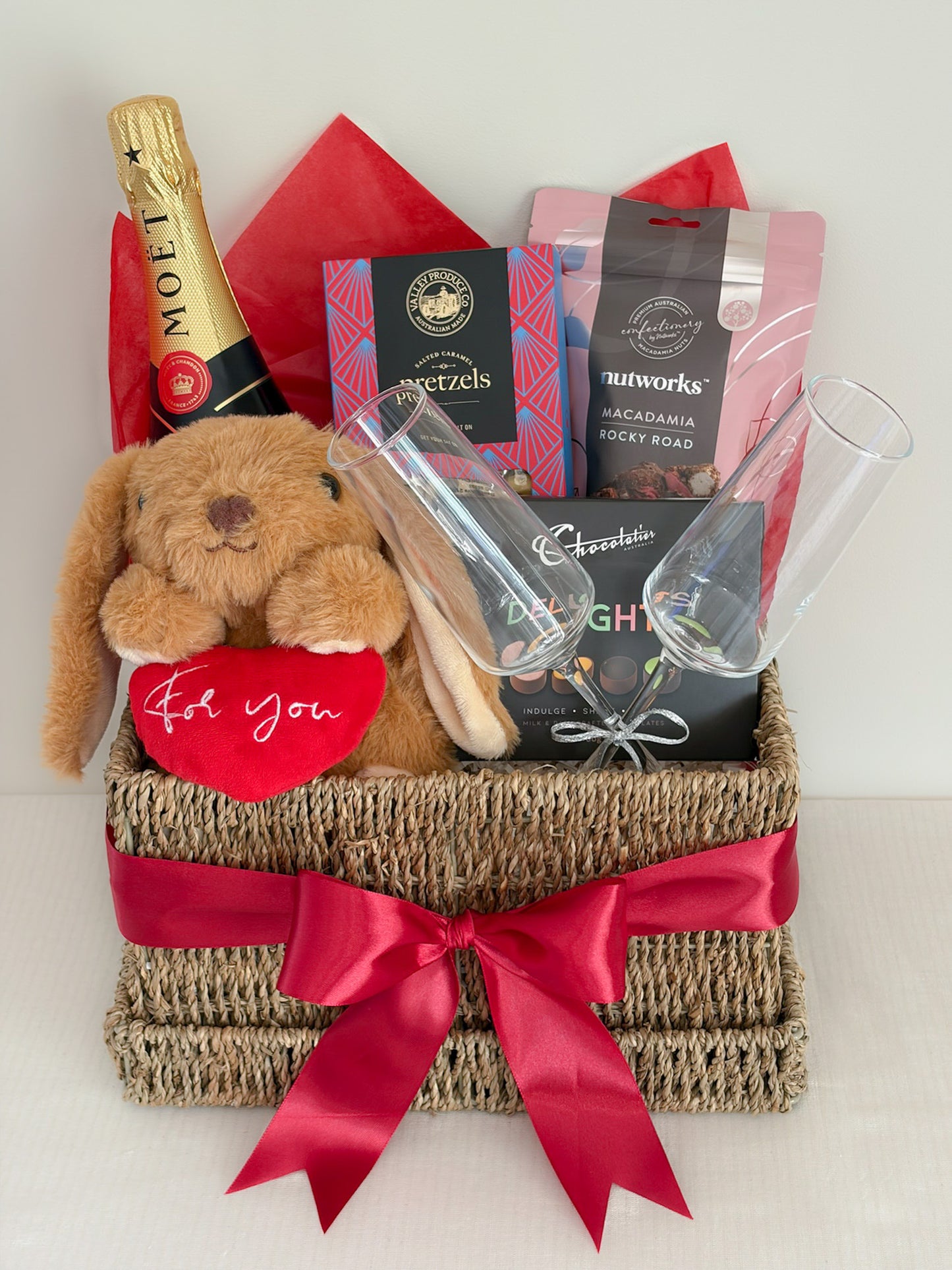 For You Bunny Champagne Gift Hamper