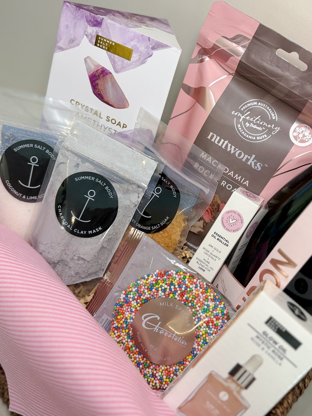 Blush Serenity Rosé Spa Hamper
