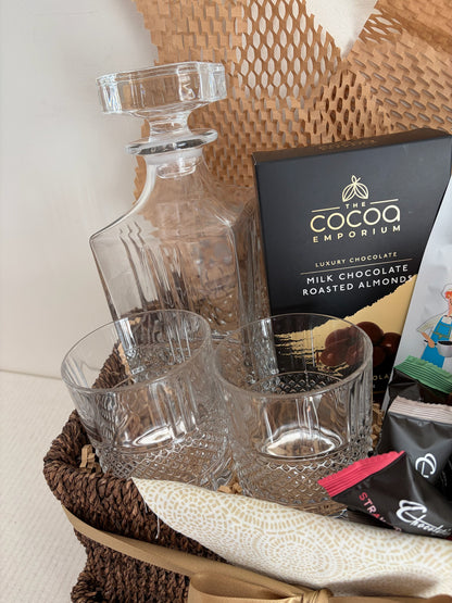 Gentleman’s Reserve Whiskey and Decanter Hamper