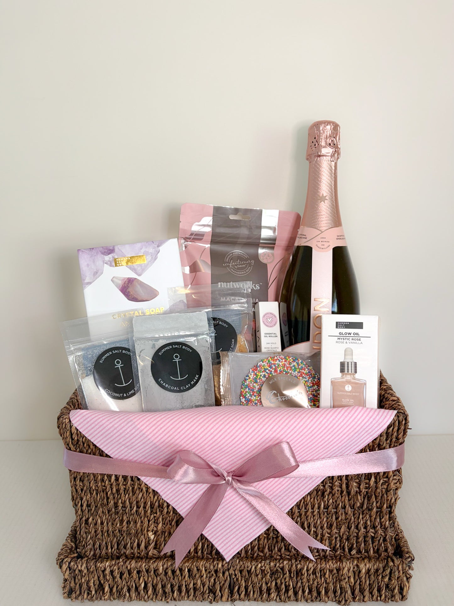 Blush Serenity Rosé Spa Hamper