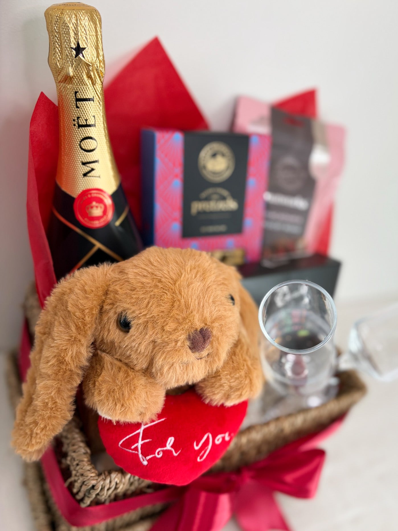 For You Bunny Champagne Gift Hamper