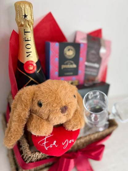 For You Bunny Champagne Gift Hamper