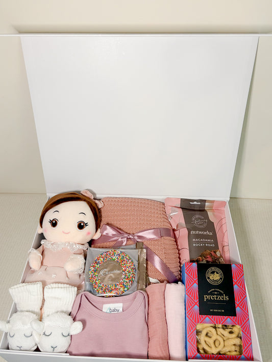 The Blush Beginnings Luxury Baby Hamper