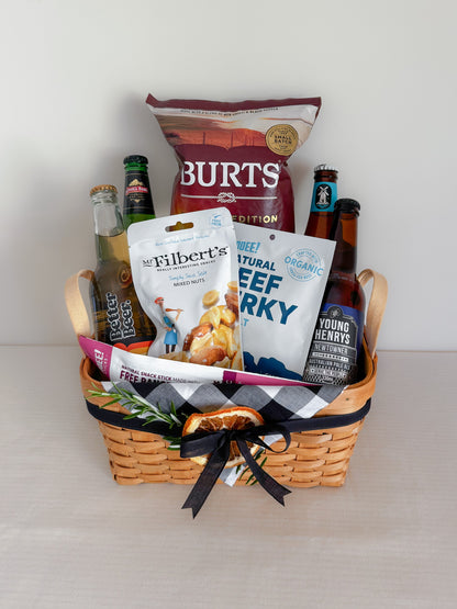 Game Night Beer & Snacks Hamper