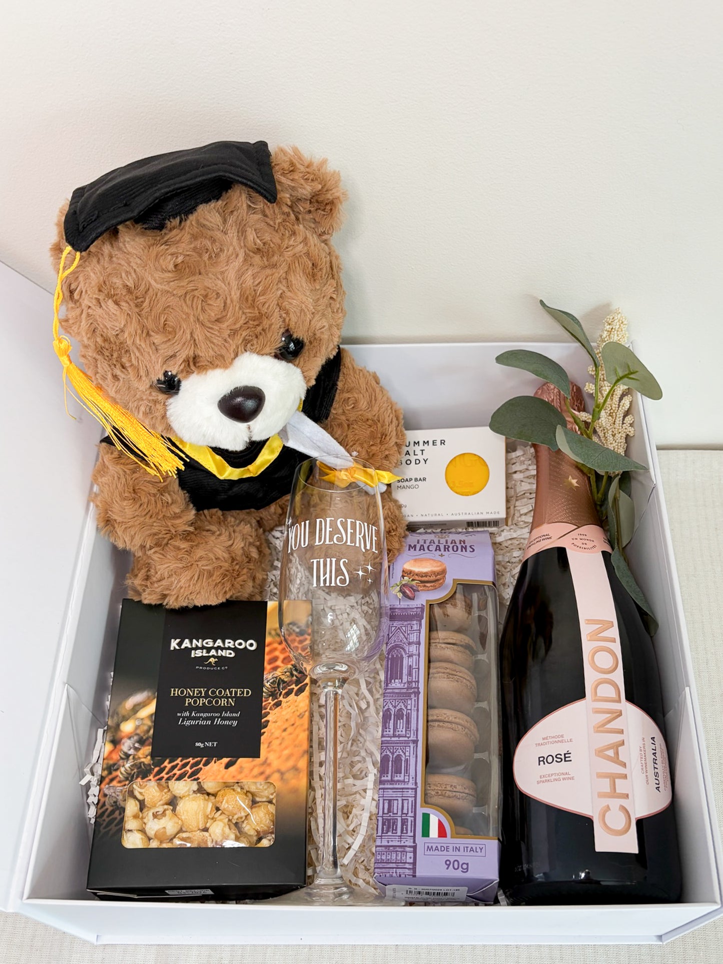 Gold Tassel Rosé Graduation Hamper