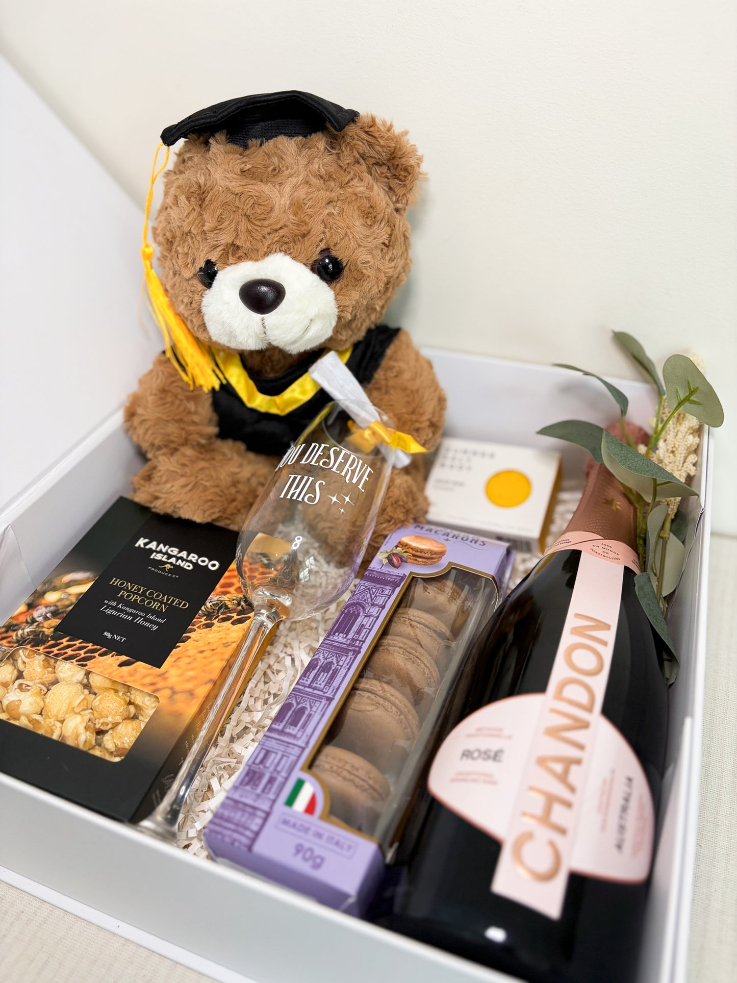 Gold Tassel Rosé Graduation Hamper